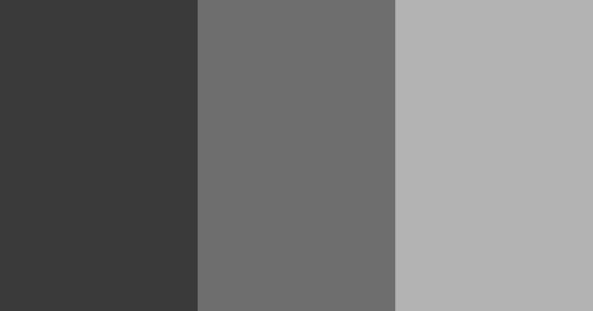 Download shades of gray color palette PNG image (landscape)