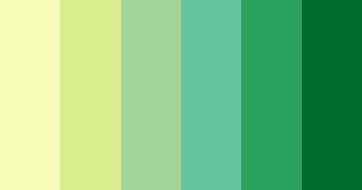 Download verdant symphony color palette PNG image (landscape)