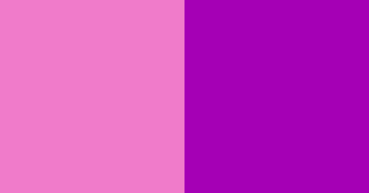 Download electric orchid color palette PNG image (landscape)