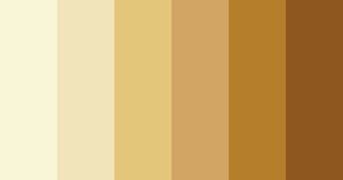 Download golden awakening color palette PNG image (landscape)