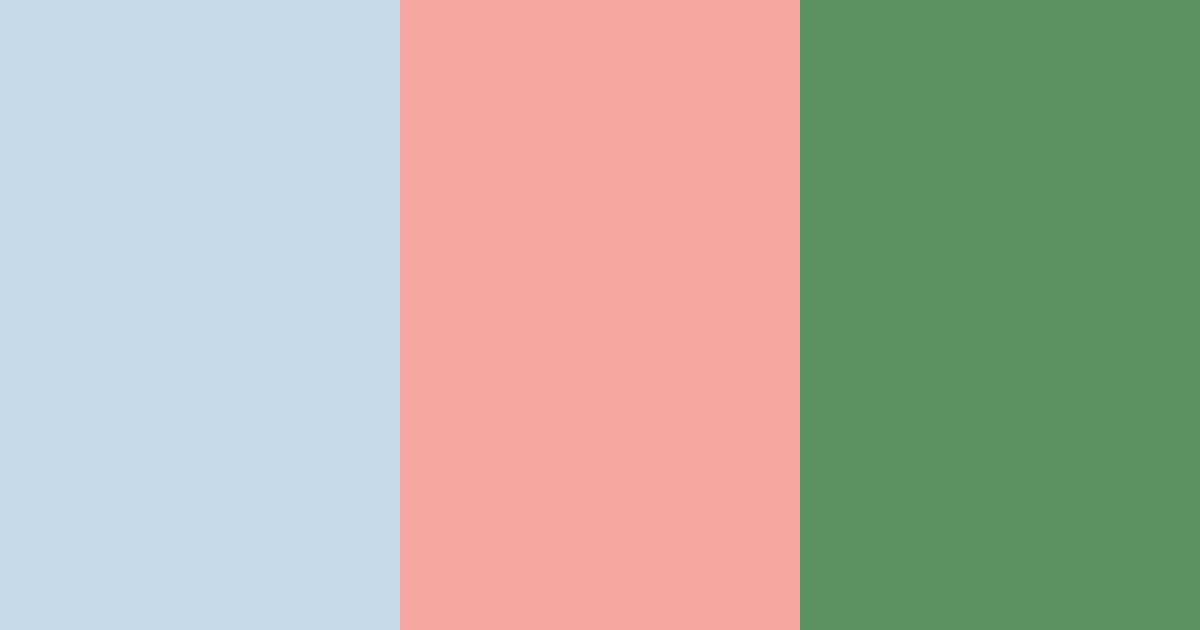 Download muted blue green orange color palette PNG image (landscape)