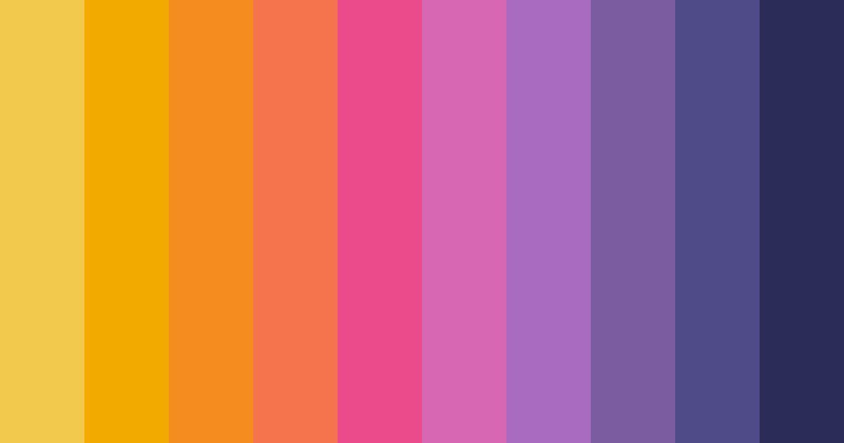 Download memorable moments color palette PNG image (landscape)