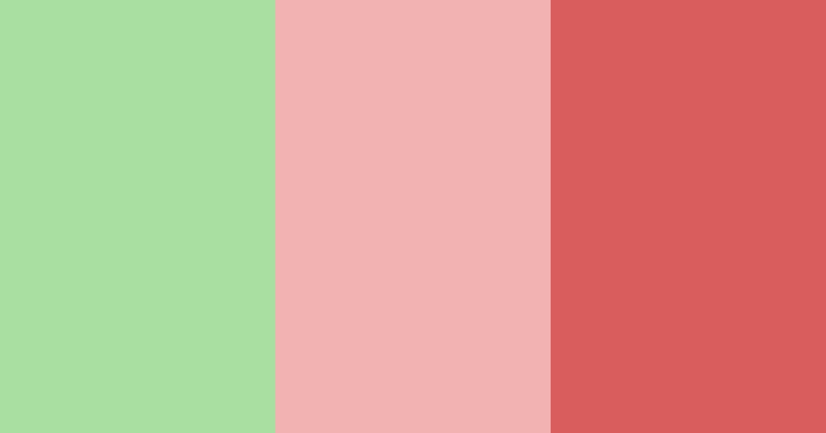 Download shades of red green color palette PNG image (landscape)