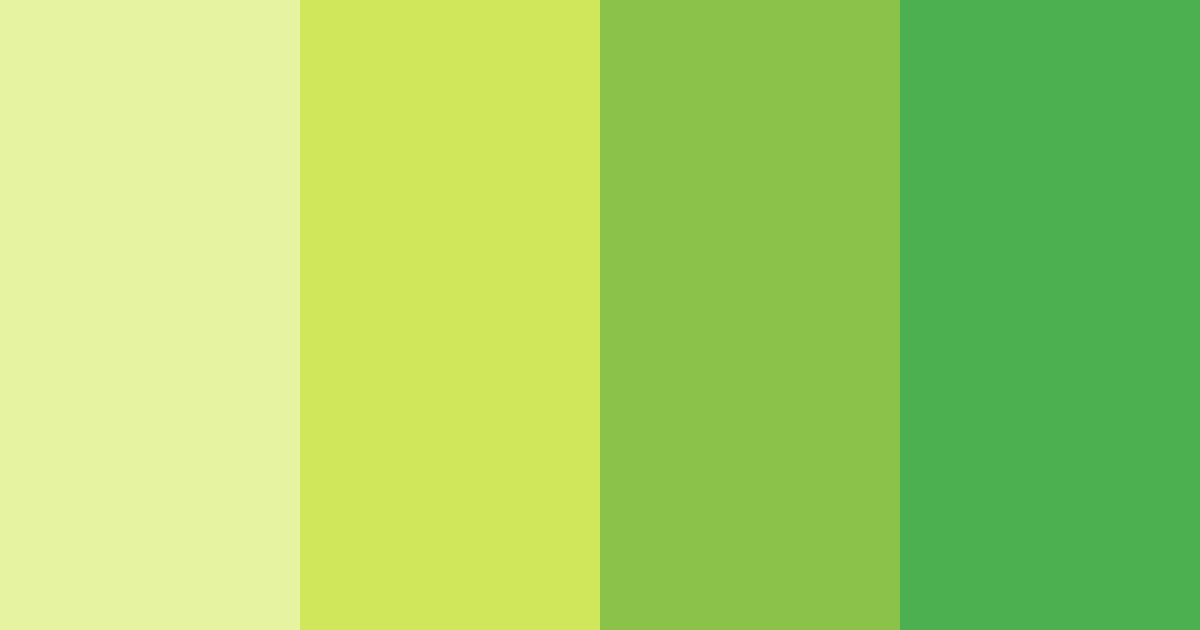 Download lively meadow color palette PNG image (landscape)