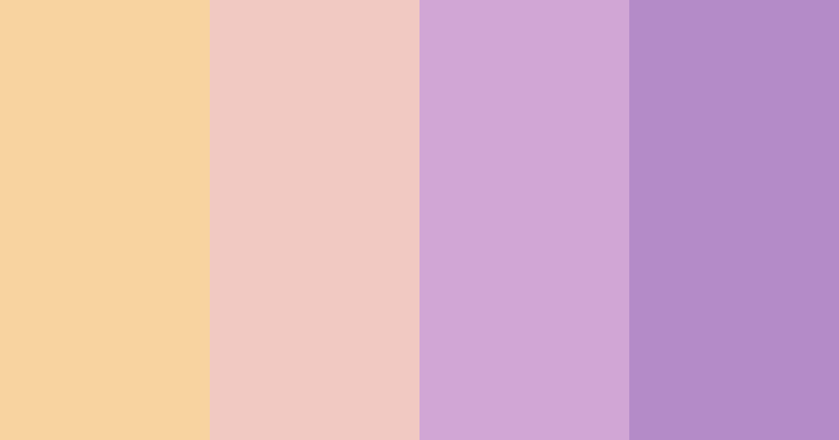Download pastel purple color palette PNG image (landscape)