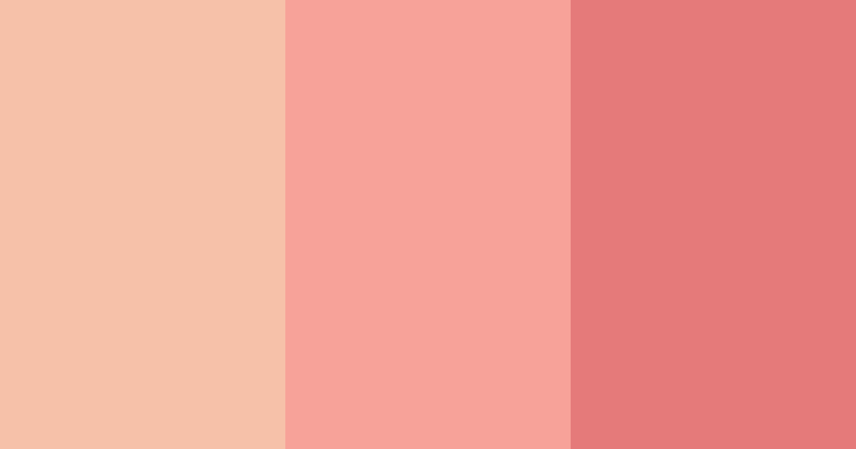 Download warm pink color palette PNG image (landscape)