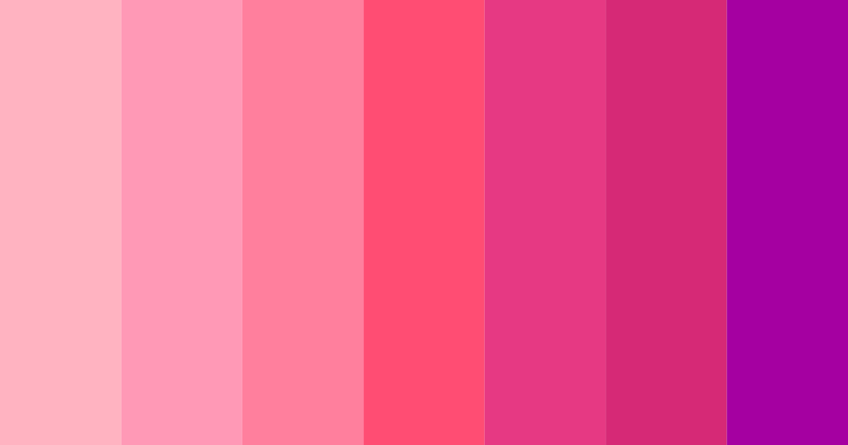 Download blushing spectrum color palette PNG image (landscape)