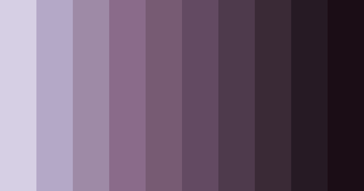 Download dusky elegance color palette PNG image (landscape)