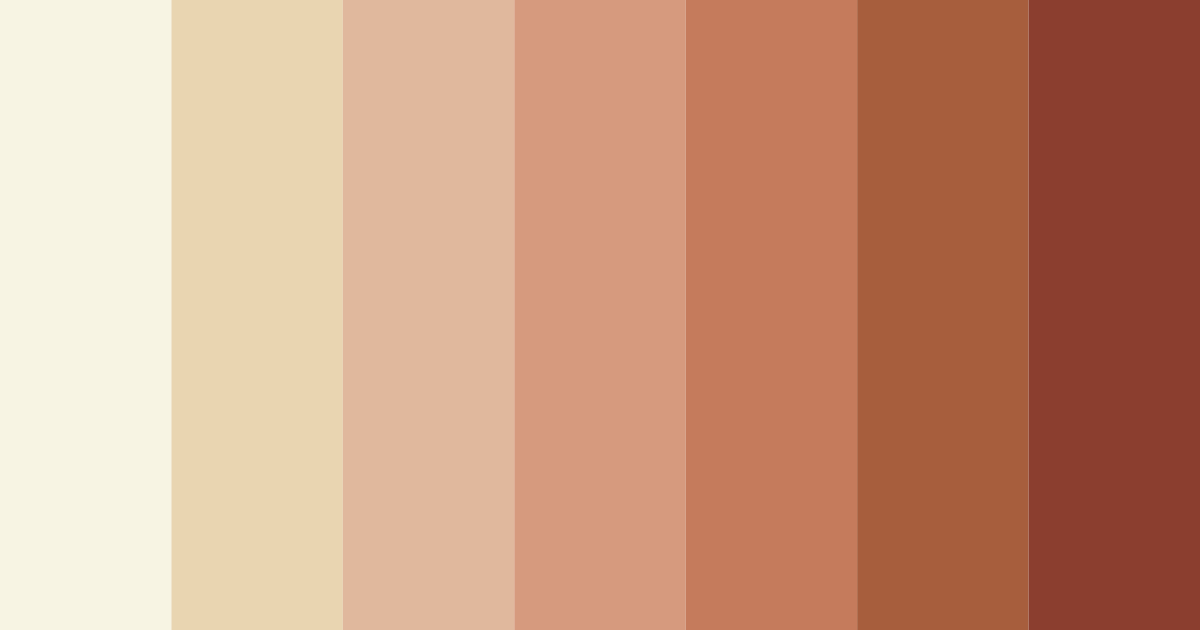Download light beige color palette PNG image (landscape)