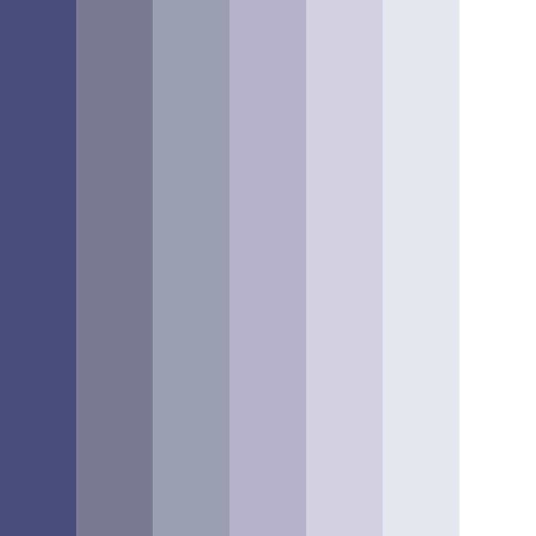 Download midnight whisper color palette PNG image (square)