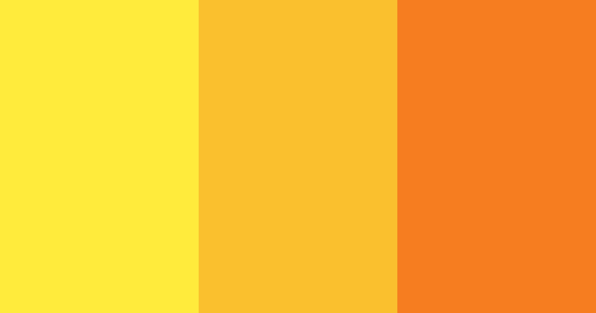 Download yellow sunset color palette PNG image (landscape)