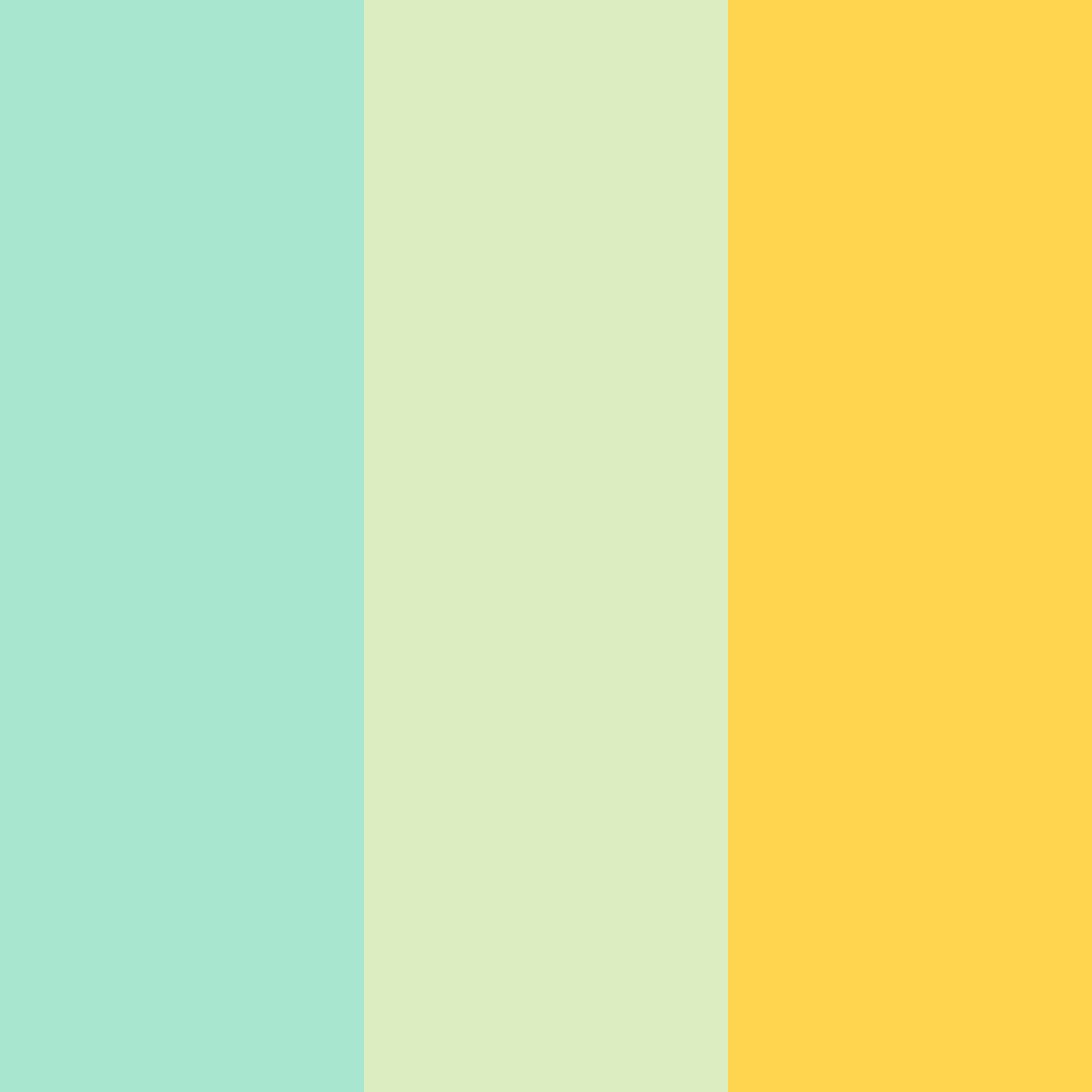 Download lush harmony color palette PNG image (square)