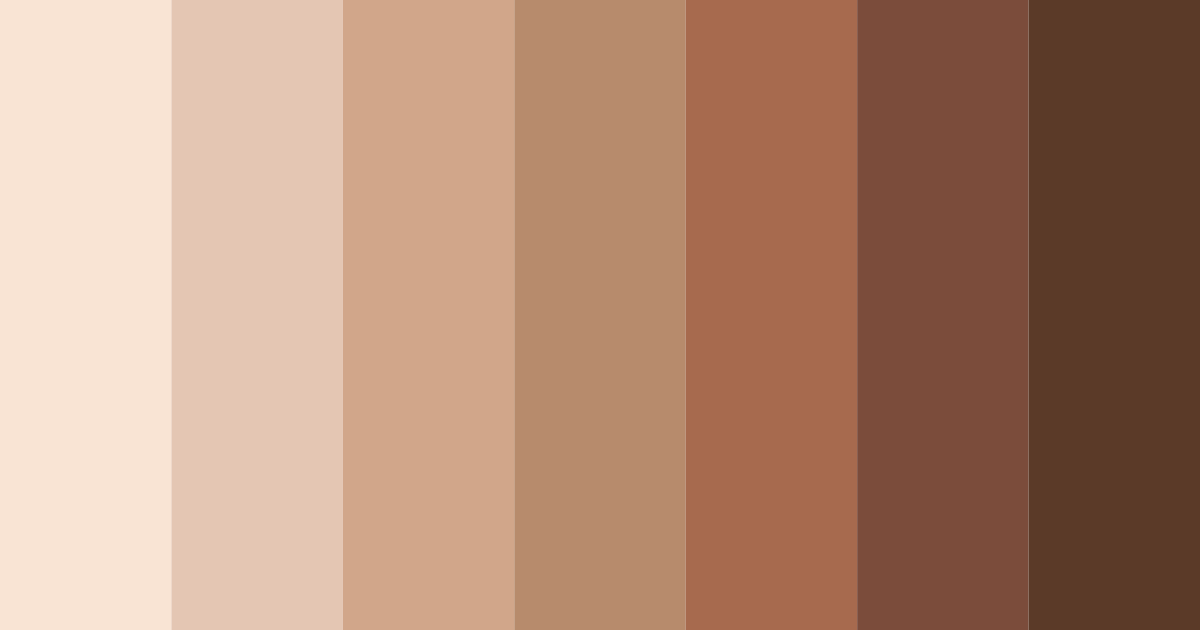 Download cappuccino dreams color palette PNG image (landscape)