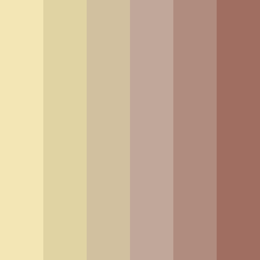 Download sunlit meadow dreams color palette PNG image (square)
