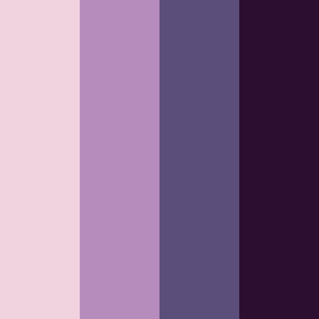 Download midnight blossom color palette PNG image (square)