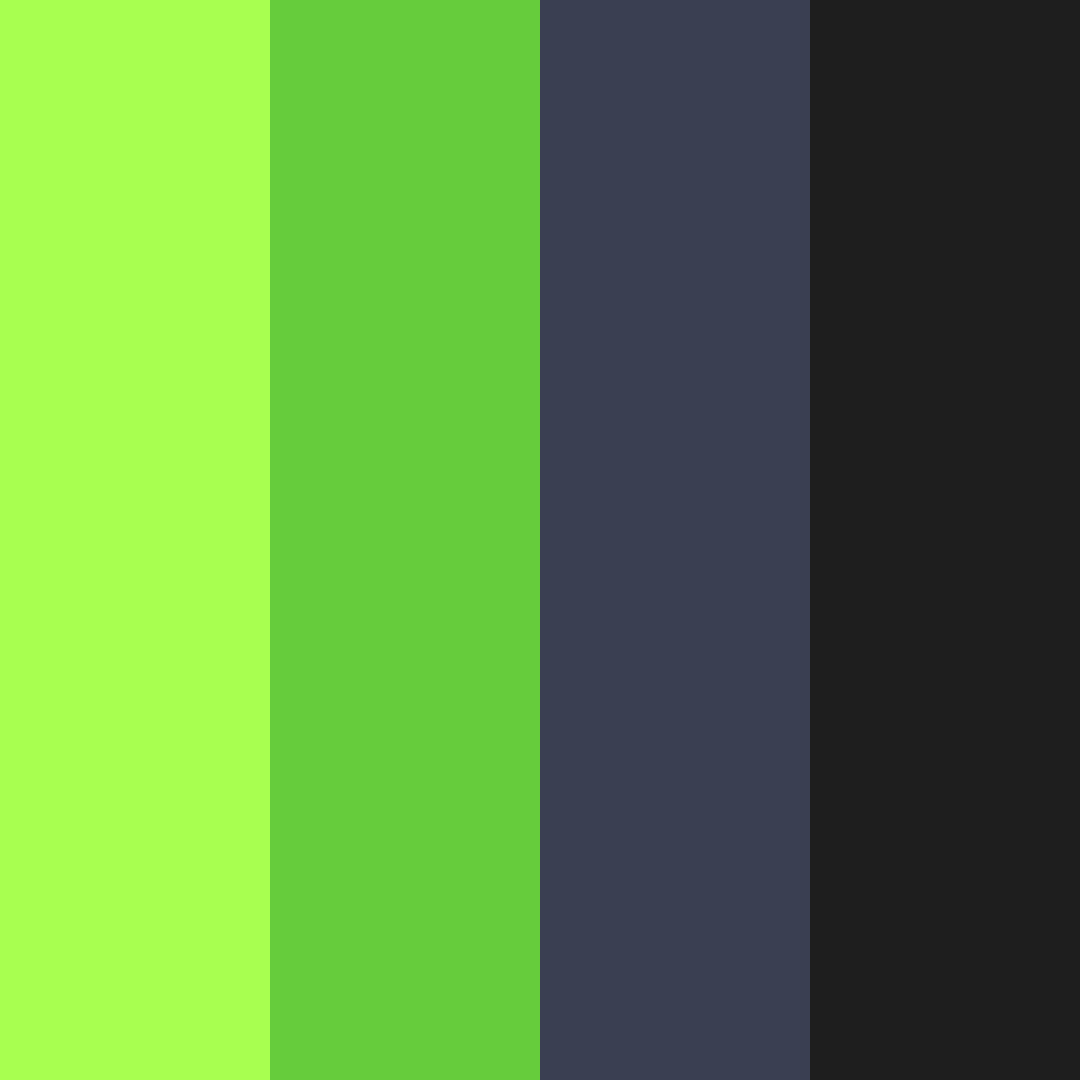 Download electric nightscape color palette PNG image (square)