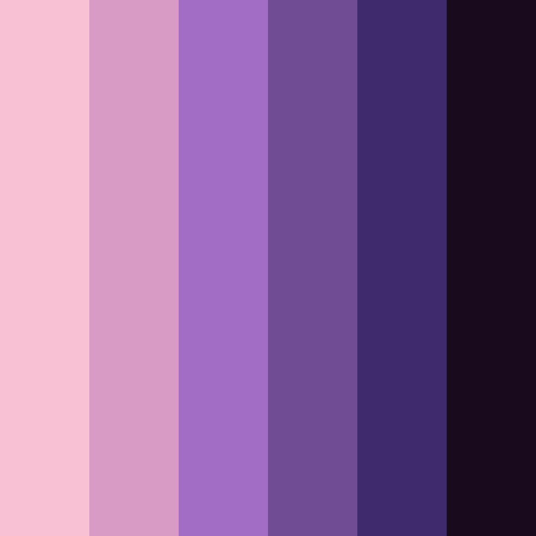 Download mystic velvet dream color palette PNG image (square)