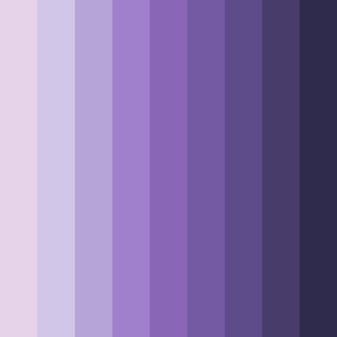Download lavender whispers color palette PNG image (square)