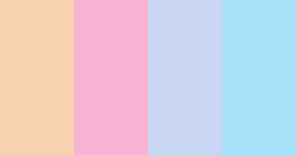 Download whispering rainbows color palette PNG image (landscape)
