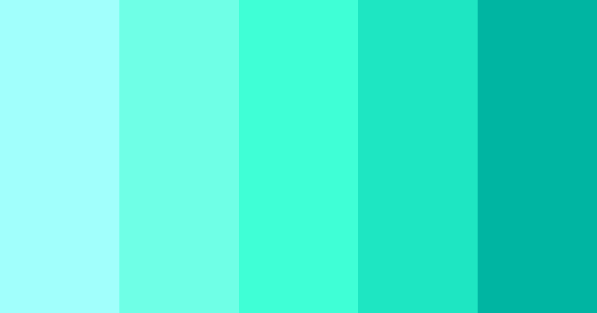 Download turquoise breeze color palette PNG image (landscape)