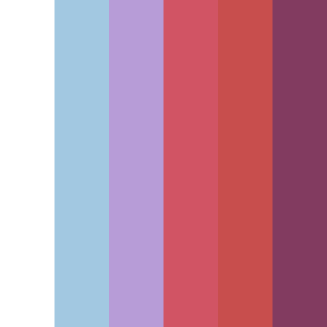 Download pastel dreams and bold wishes color palette PNG image (square)