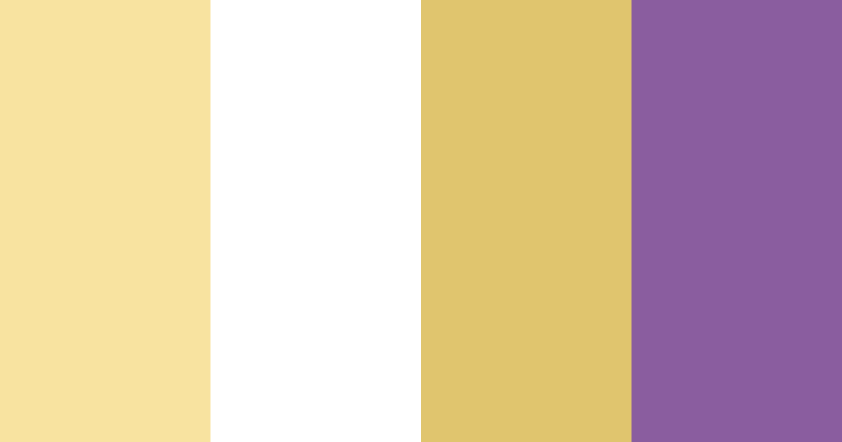 Download light yellow color palette PNG image (landscape)
