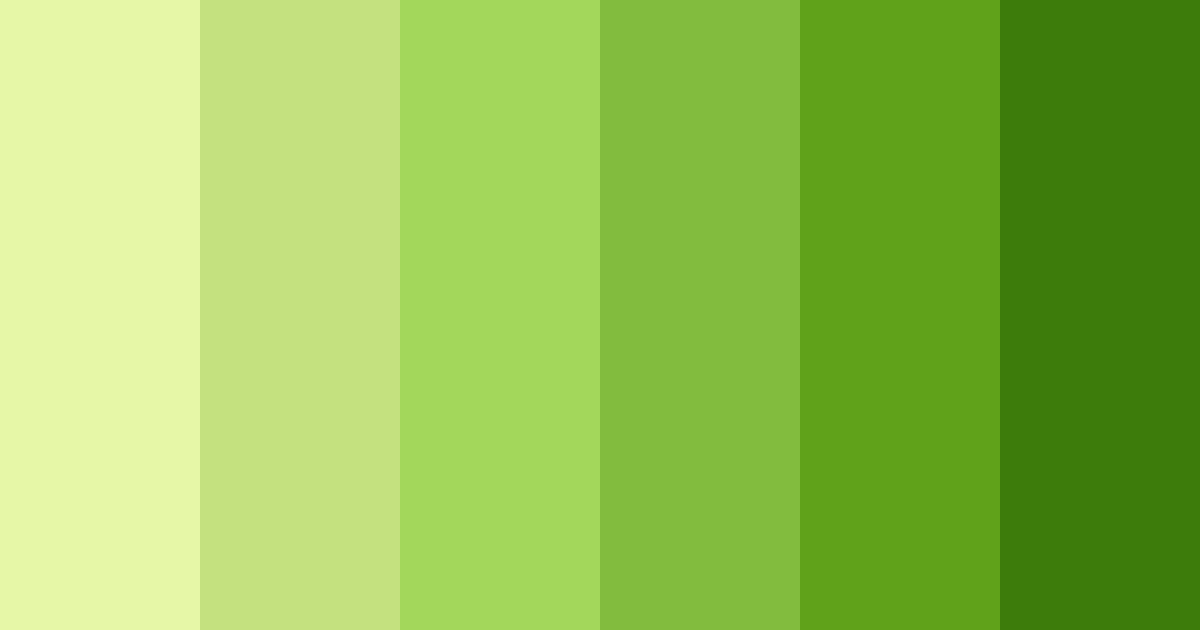 Lime Grove Color Palette - ColorDrop