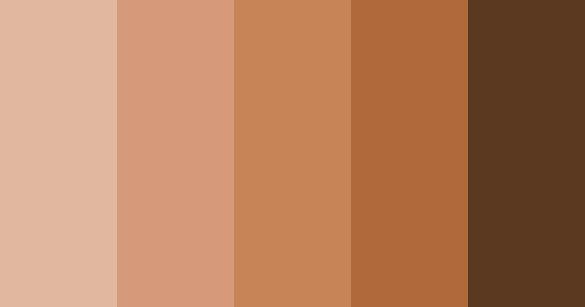 Download warm embrace color palette PNG image (landscape)