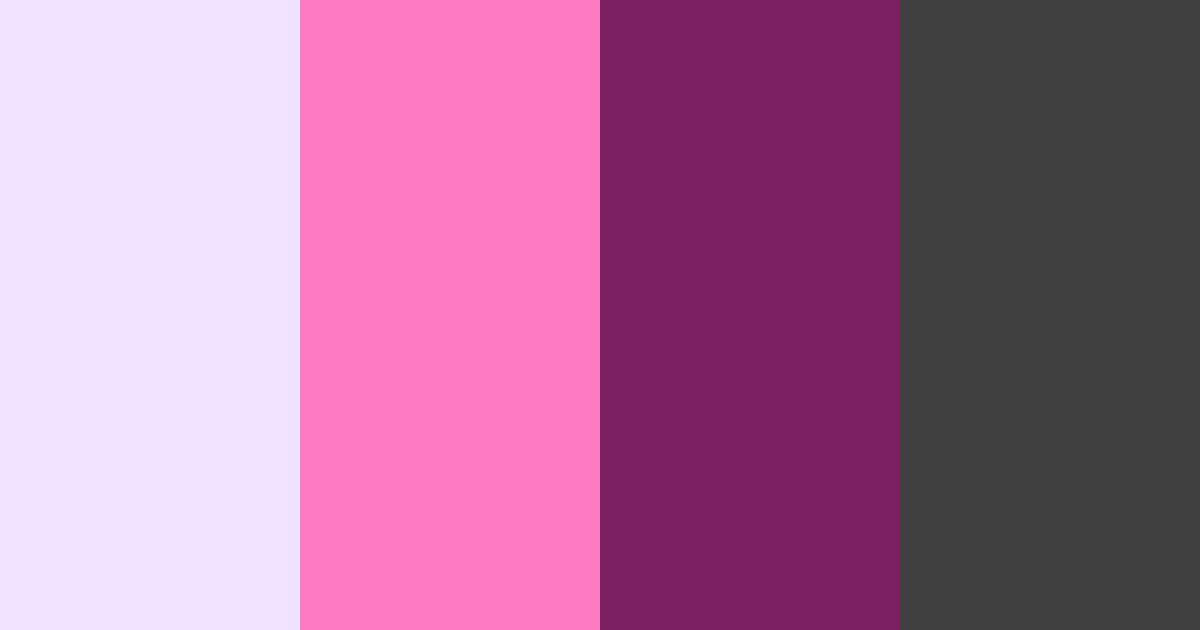 Download shocking pink and royal blue mix color palette PNG image (landscape)