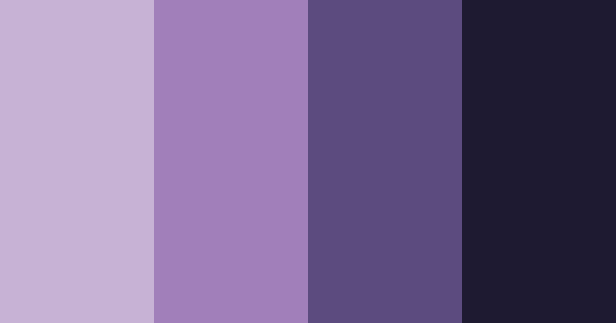 Download ethereal twilight color palette PNG image (landscape)