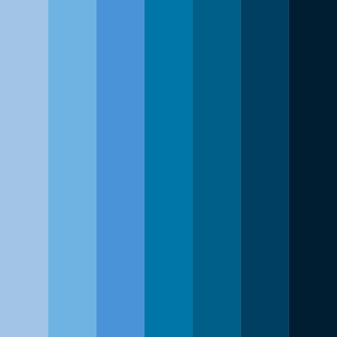 Download deep sea serenity color palette PNG image (square)