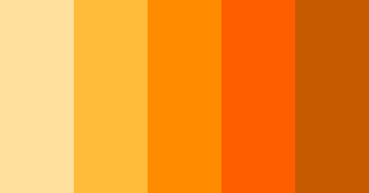 Download sunset ember color palette PNG image (landscape)