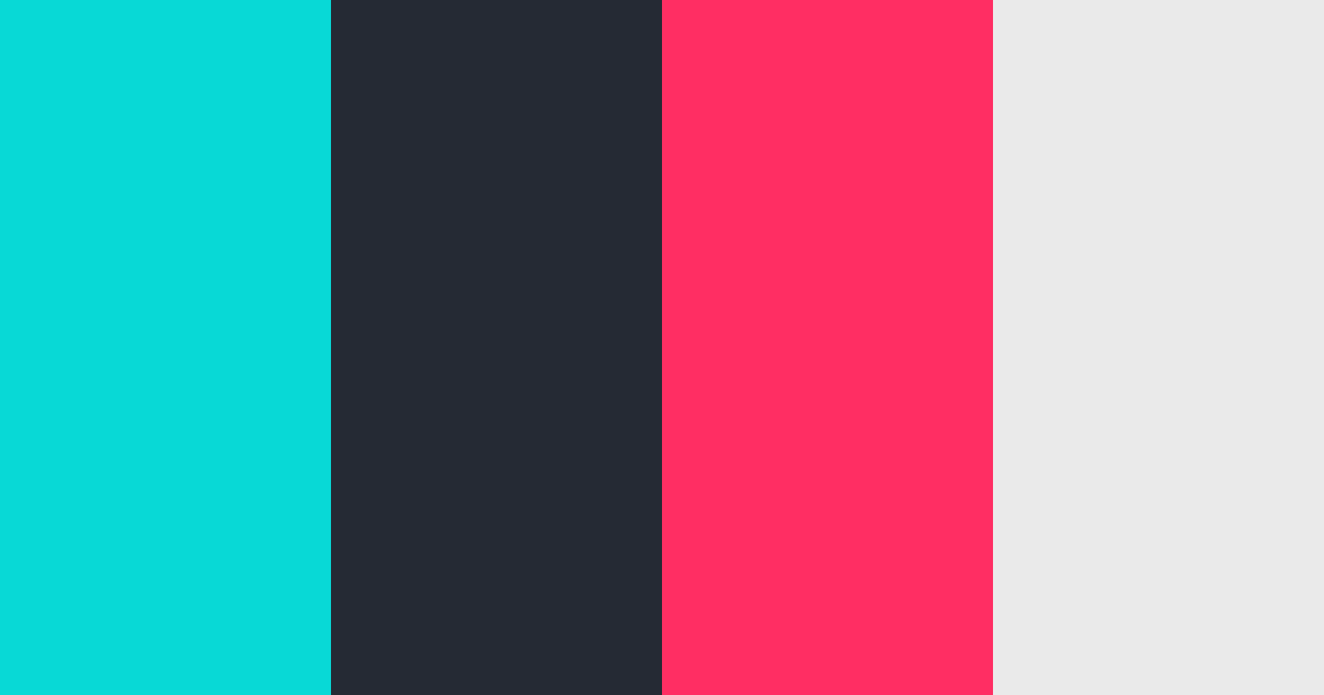 Download minty rose color palette PNG image (landscape)