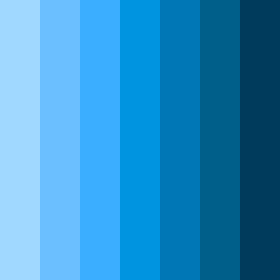 Download ocean breeze symphony color palette PNG image (square)
