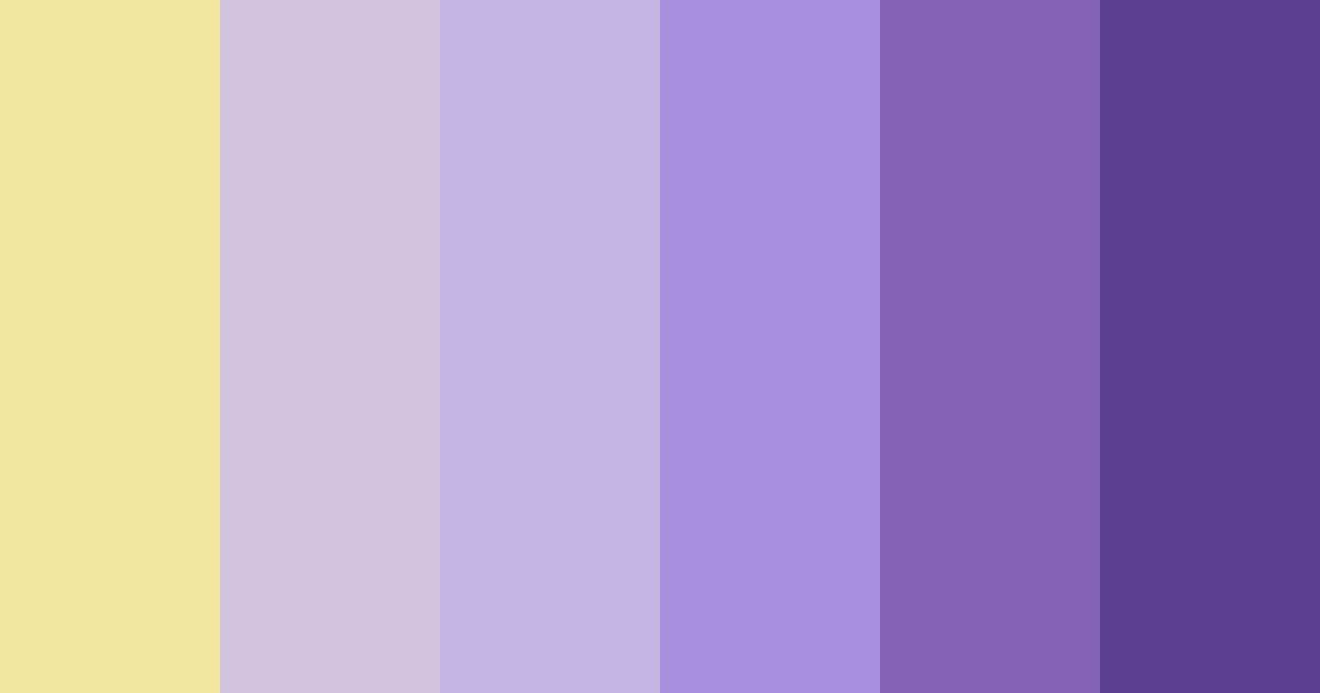 Download lavender lemonade dreamscape color palette PNG image (landscape)