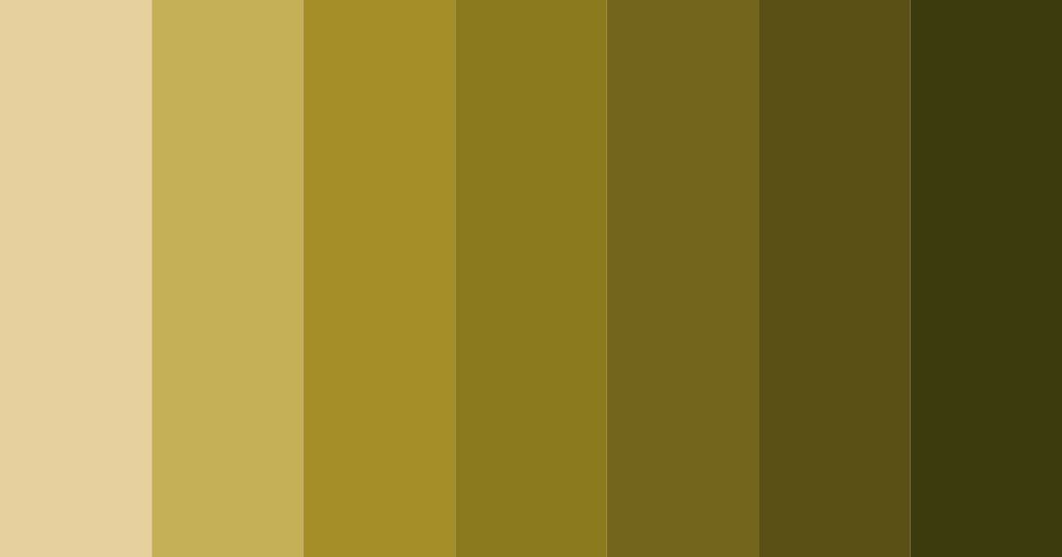 Download golden grove color palette PNG image (landscape)