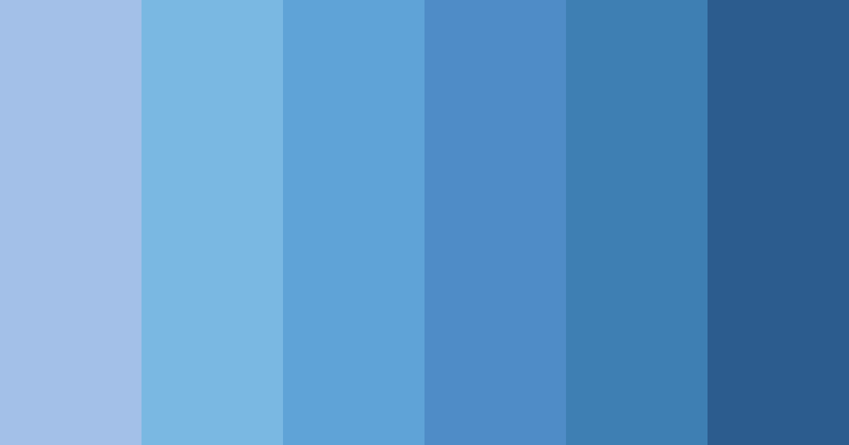 Download light blue ocean color palette PNG image (landscape)