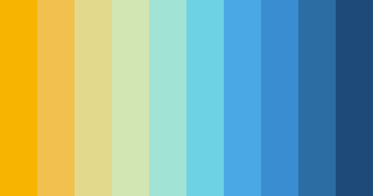 Download sunlit serenity color palette PNG image (landscape)