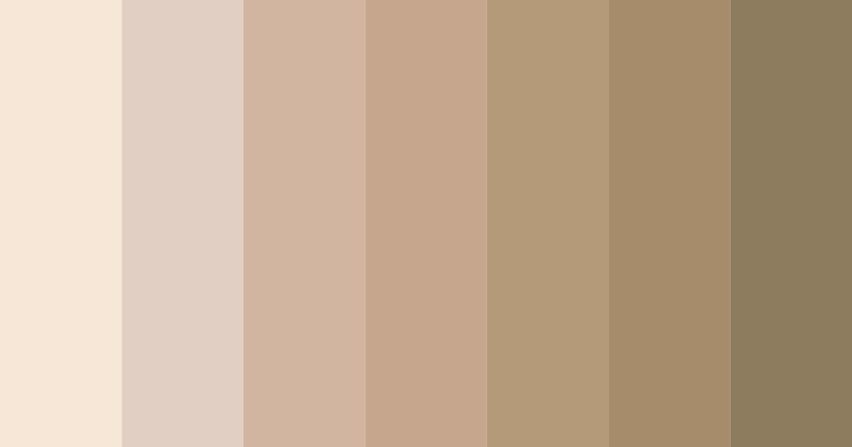 Download whispers of sand color palette PNG image (landscape)