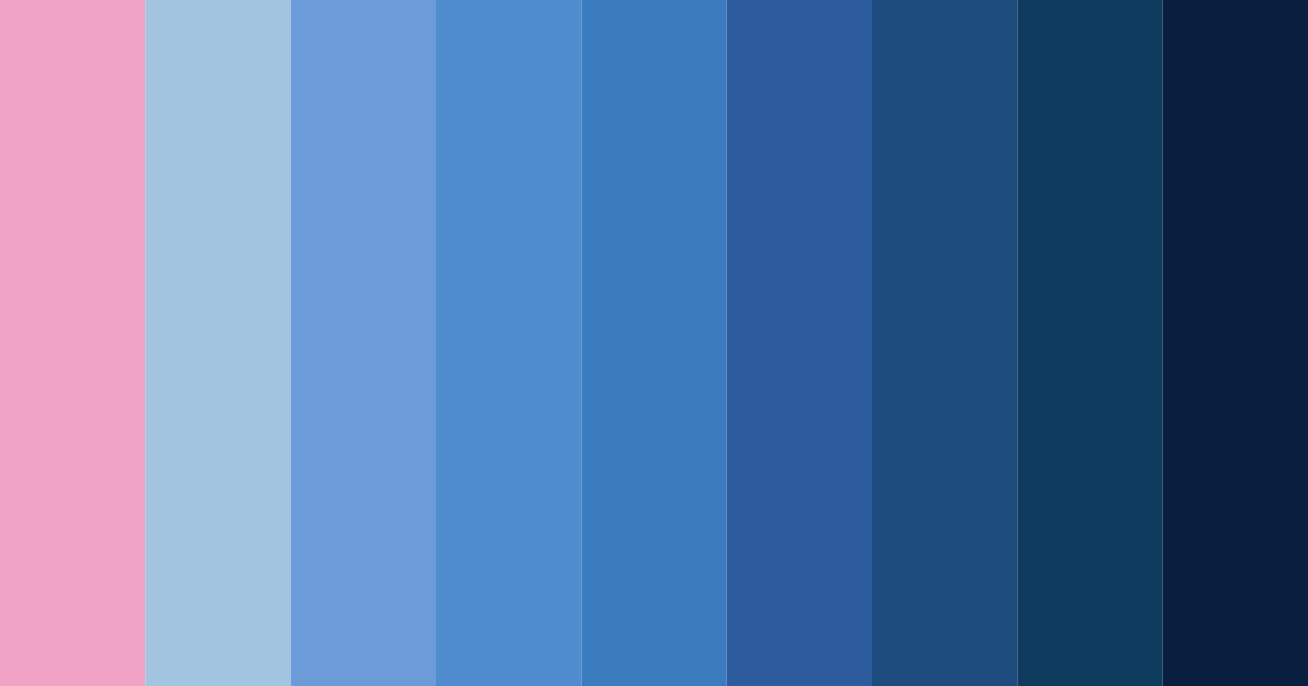 Download cool blue pink color palette PNG image (landscape)