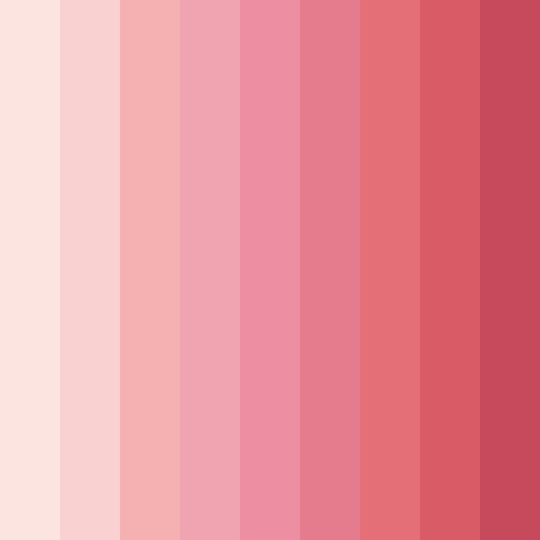 Download soft pink cream color palette PNG image (square)