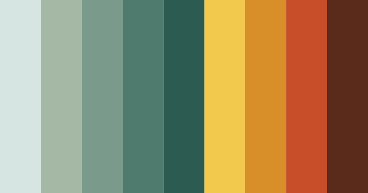 Download urban oasis color palette PNG image (landscape)