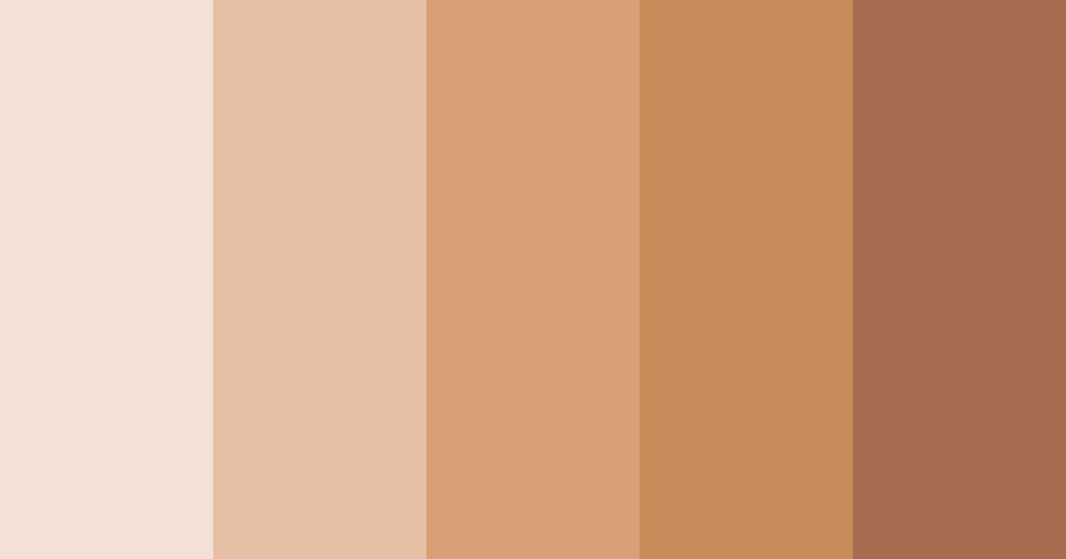 Download sunkissed earthtones color palette PNG image (landscape)