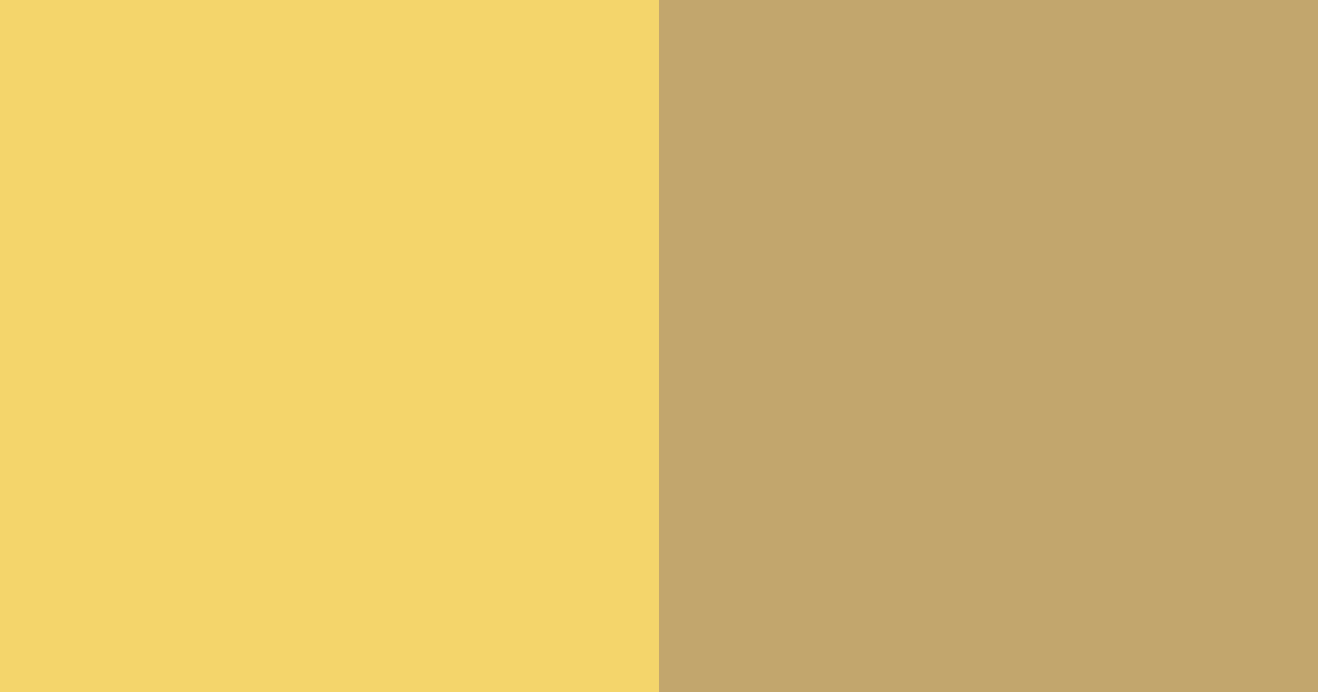 Download creamy yellow color palette PNG image (landscape)