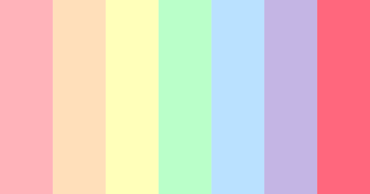 Download radiant pink color palette PNG image (landscape)