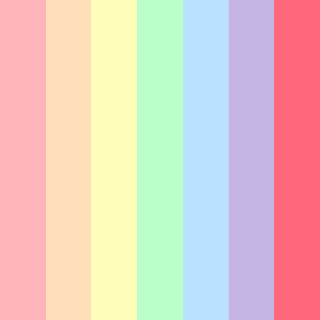 Download radiant pink color palette PNG image (square)