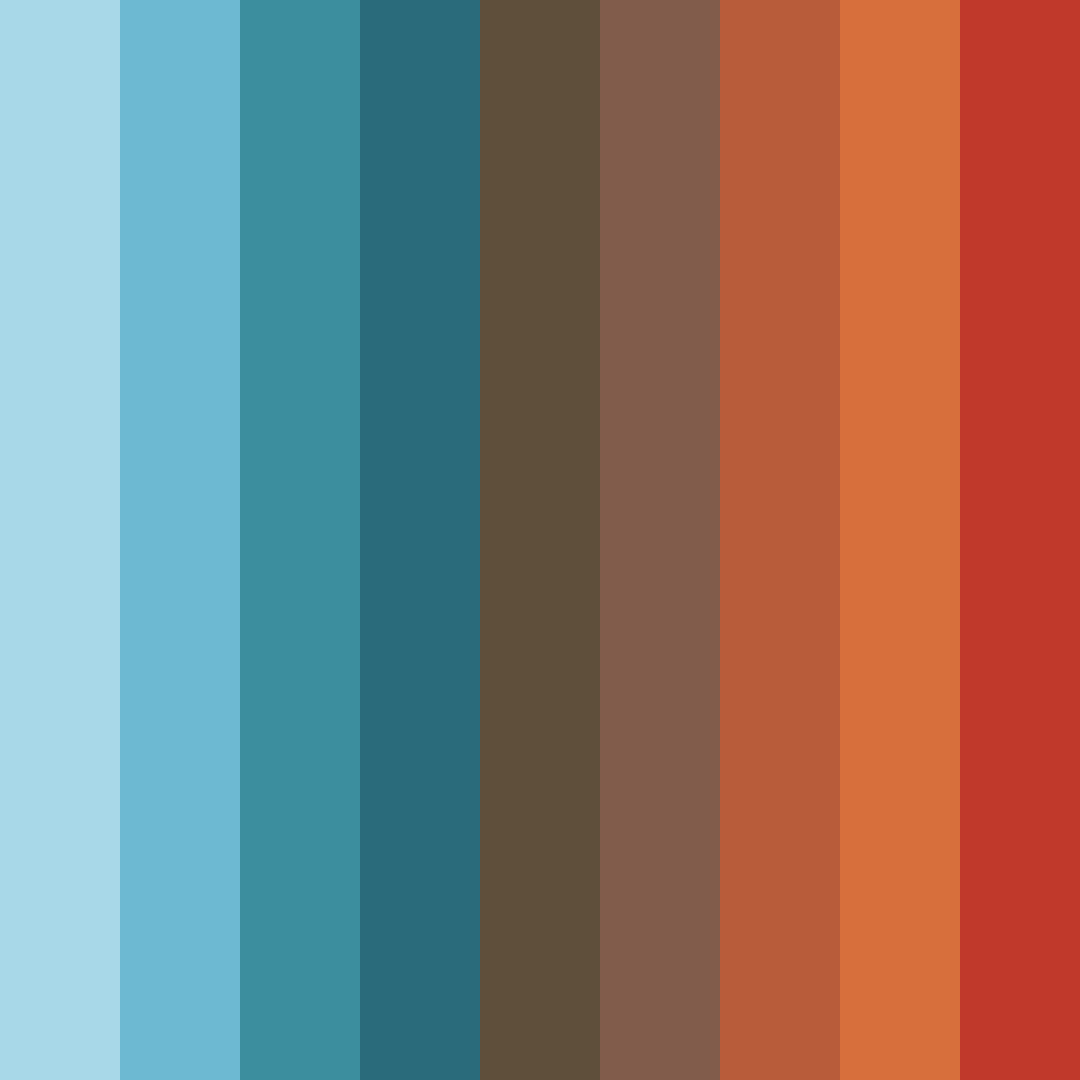 Download stellar strength color palette PNG image (square)
