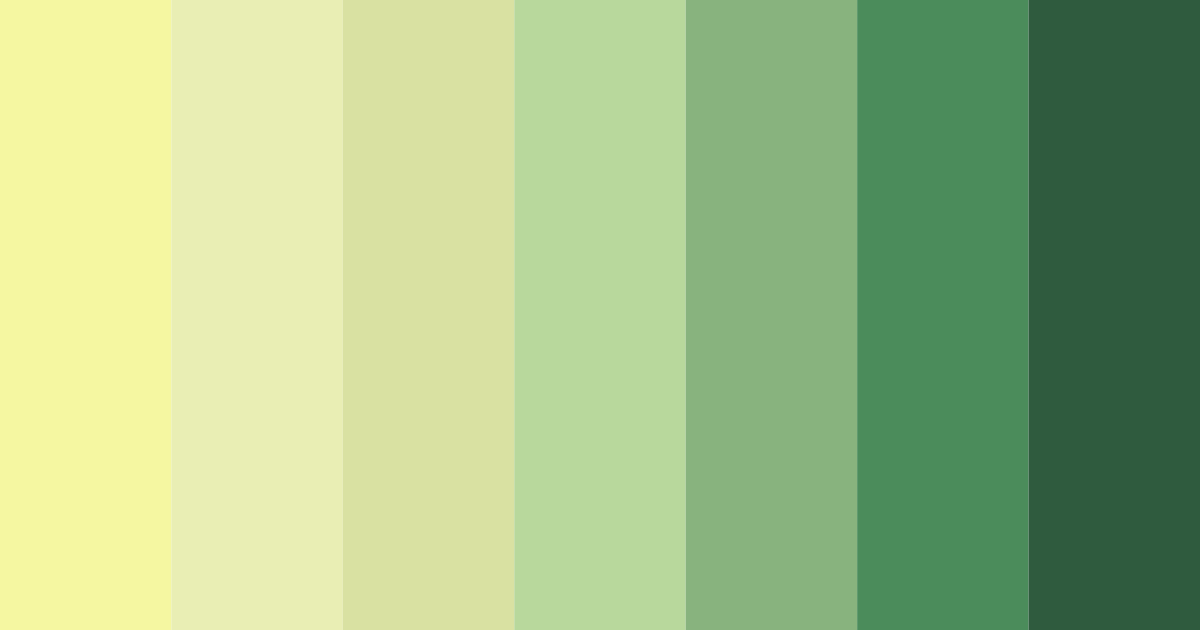 Download lush meadow harmony color palette PNG image (landscape)