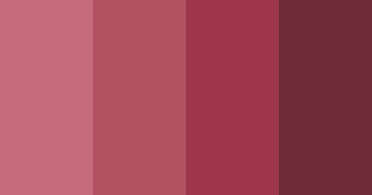 Download dark maroon color palette PNG image (landscape)