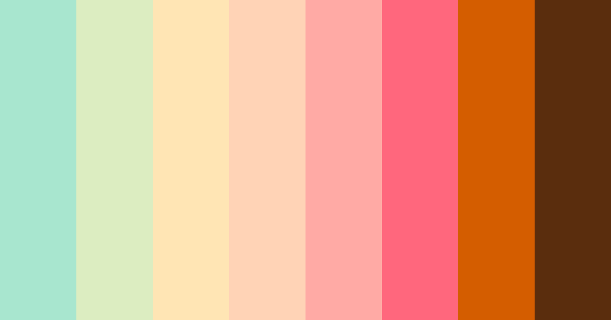 Download earthly serenade color palette PNG image (landscape)